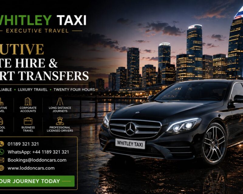 Whitley Taxi Local, Airport & Long-Distance Travel