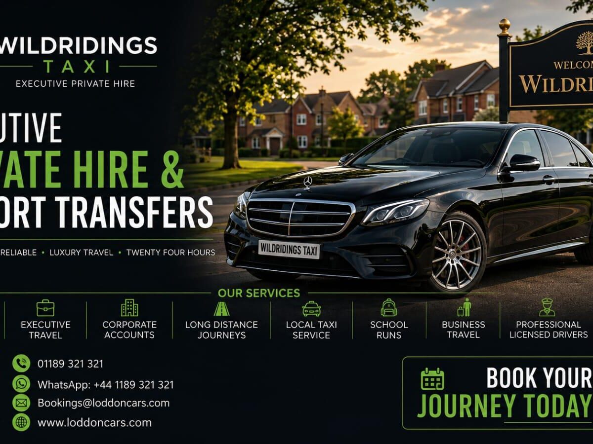Wildridings Taxi Service Loddon Cars