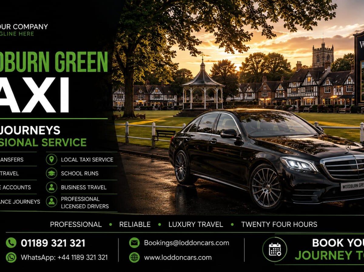 Wooburn Green Taxi Service Loddon Cars