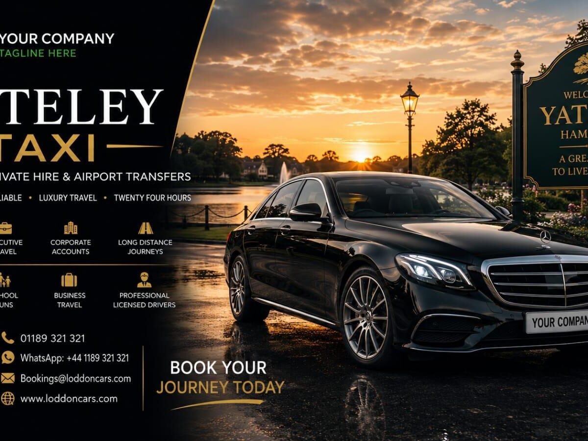 Yateley Taxi Service Loddon Cars