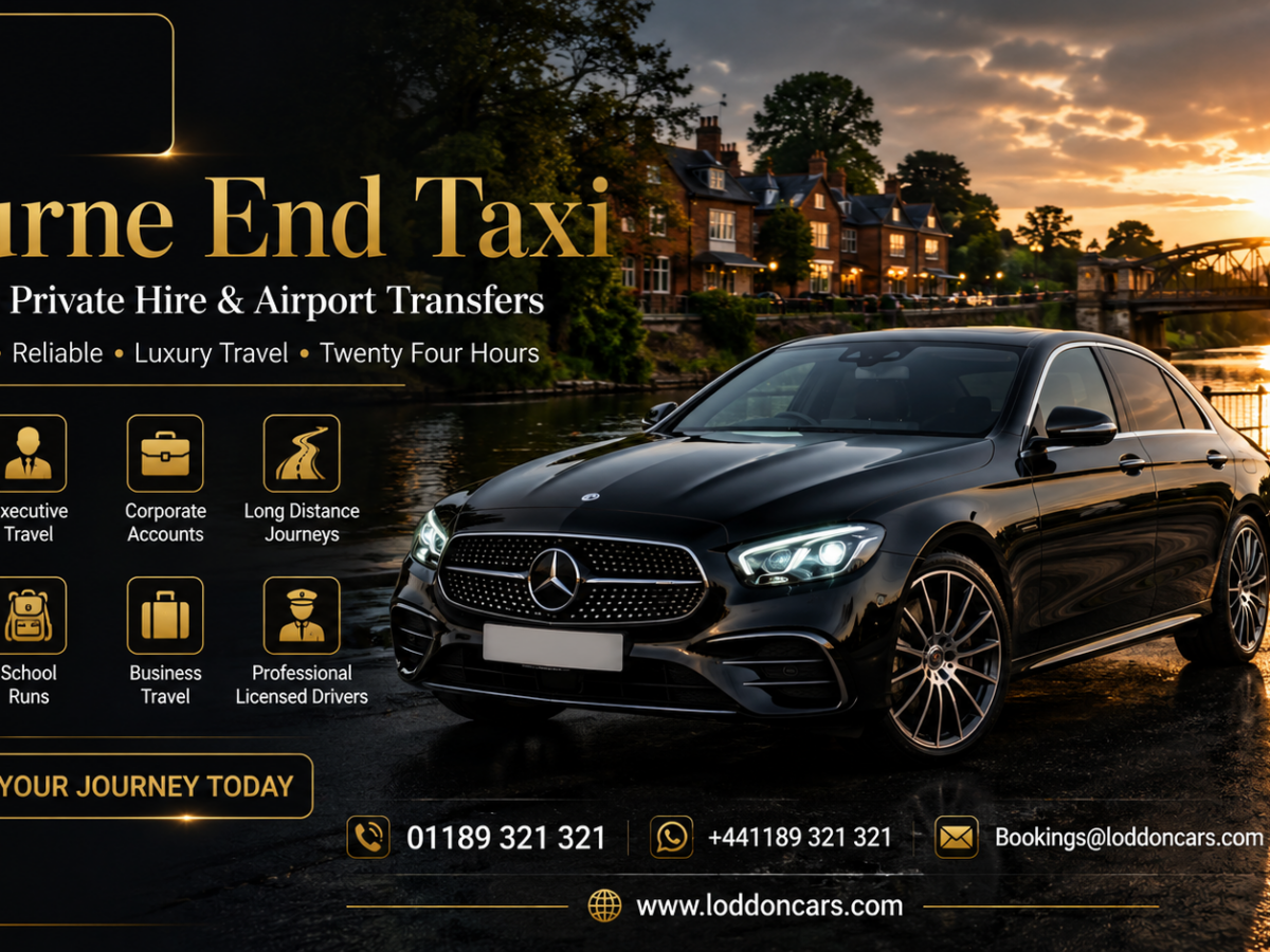 Bourne End Taxi Service Loddon Cars