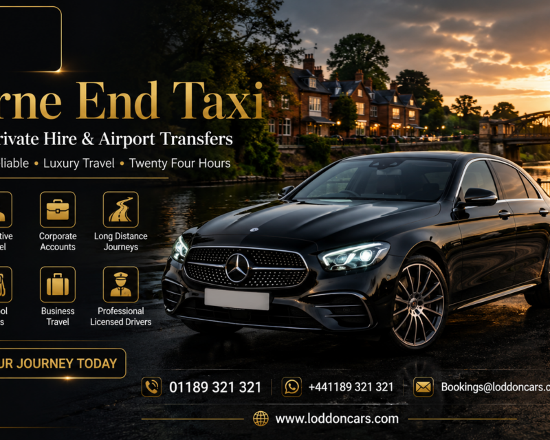 Bourne End Taxi Service Loddon Cars