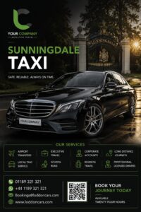 Sunningdale taxi service for local and airport travel