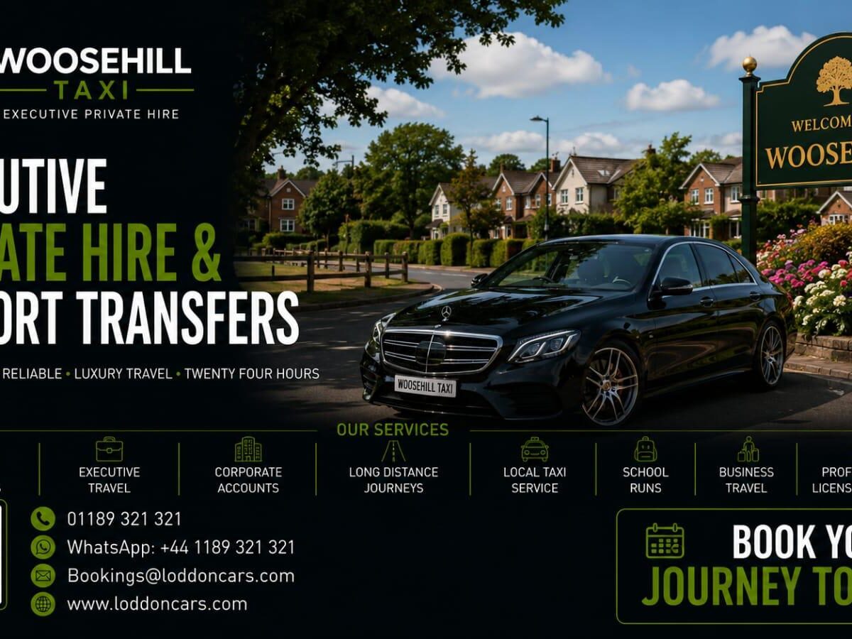 Woosehill Taxi Service Loddon Cars
